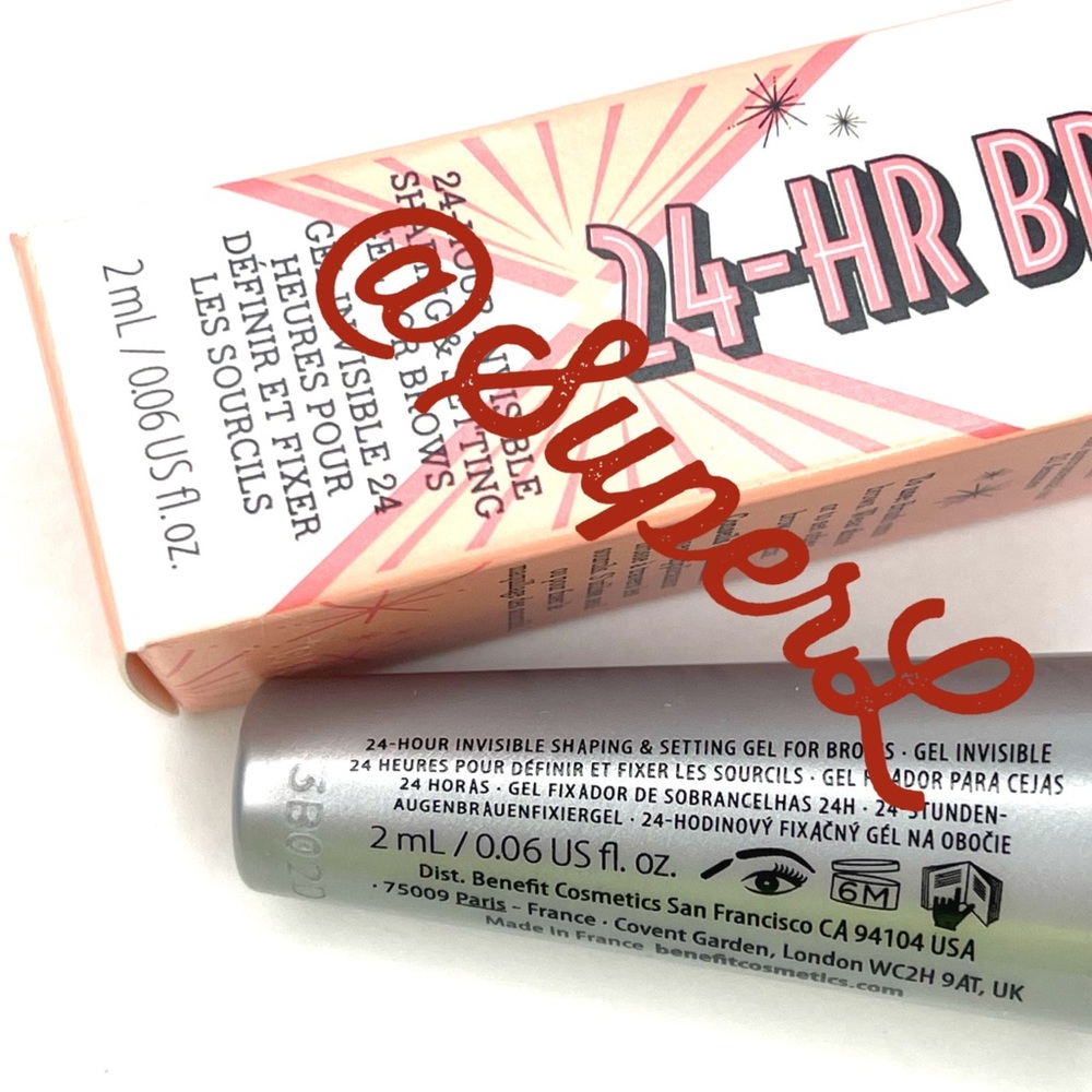 5/$15 NEW Benefit Cosmetics 24-HR Brow Setter Clear Brow Gel Invisible Eyebrow - Picture 3 of 8